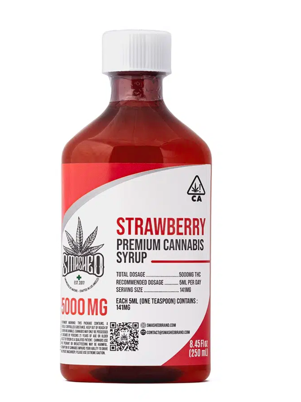 Smashed Premium Cannabis Syrup 5000 MG - Image 2